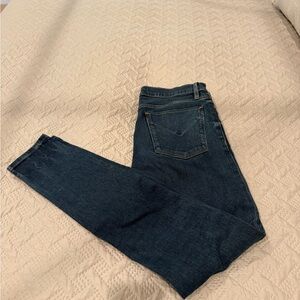Dark Wash Slim Jeans - Blue